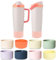 CHEMLLC Silicone Water Bottle Boot for Owala 30oz & 40oz Free Sip Sway, Water Bottle Owala Accessories (Light Pink)