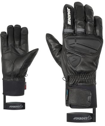 Ziener GALF-z - Primaloft Guanti da Sci/Sport Invernali in Pelle, al Tatto Uomo