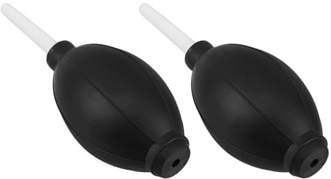 CIYODO 2 Pezzi Soffiatore Aria Manuale in Gomma per Pulizia Polvere su Fotocamere Tastiere e Elettronica Riutilizzabile Compatto e Resistente per Dispositivi Delicati