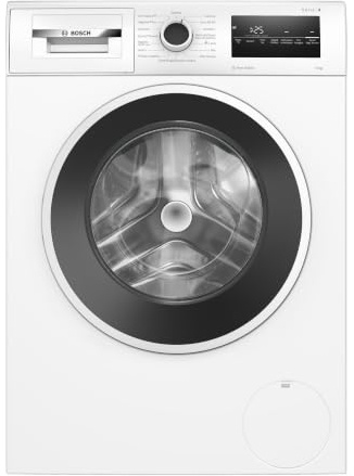 Bosch WAN28219IT Serie 4 Lavatrice 9kg 1400 giri/min Bianco Classe A | Lavatrice con vapore, Riconoscimento del carico, Motore silenzioso e duraturo con 10 anni di assistenza, Made in Europe