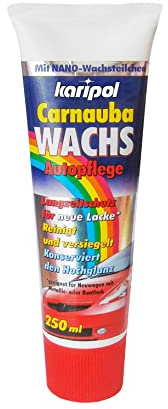 Carnauba WACHS 250ml für neue Lacke Autopflege Autopolitur Autowachs Politur 80