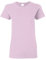 Gildan Ladies/Womens Heavy Cotton Missy Fit Short Sleeve T-Shirt (M) (Light Pink)