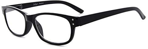Eyekepper Federscharniere Vintage Lesebrille Leser Schwarz +1.50