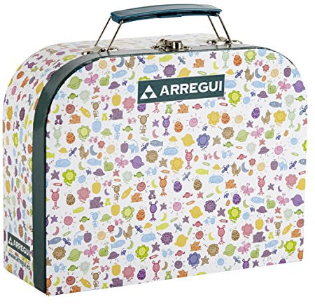 ARREGUI A-1044210 Baby und Kindersicherung Set | 32 Stück in Einem Koffer: 12x Steckdosenschutz, 8x Kantenschutz, 2x Schranksicherung, 4x Universalsicherung, 4x Scharniersperre, 2x Schubladensperre