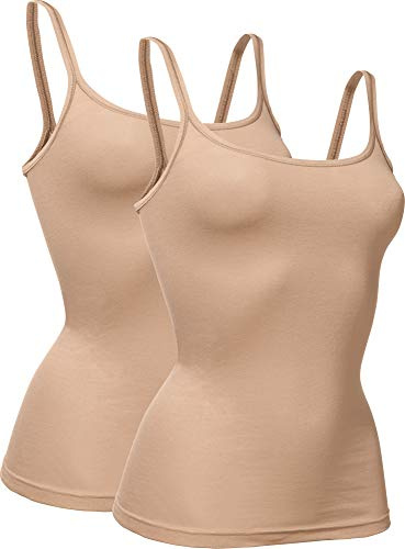 con-ta Damen-Unterhemd 2er-Pack Feinripp Haut Größe 52