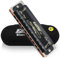 East Top Diatonic Blues Harmonica Mundharmonika Key of Eb 10 Loch T008K Mundharmonika Für professionelle Spieler, Anfänger, Studenten, Erwachsene, Kinder, als bestes Geschenk
