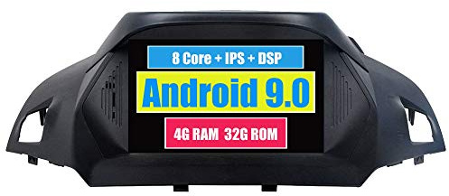 RoverOne Auto DVD-Player für Ford Kuga Escape 2013 2014 2015 2016 mit Android GPS Navigation Stereo Multimedia Touchscreen Bluetooth Wifi USB Mirror Link