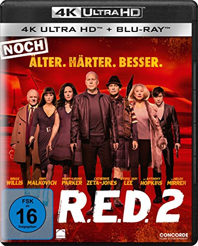 R.E.D. 2 - Noch Älter. Härter. Besser (4K Ultra-HD) (+ Blu-ray)