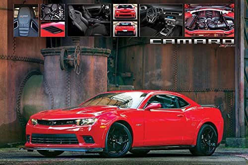 empireposter Autos - Chevrolet Camaro - Poster Plakat Druck - Größe 91,5x61 cm