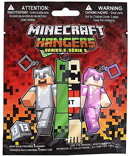 JINX Minecraft, Blind Bag with Keychain Series 5