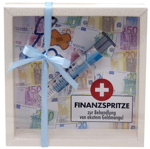 ZauberDeko Geldgeschenk Verpackung Finanzspritze Geld Zuschuss Lustig Gutschein Geburtstag