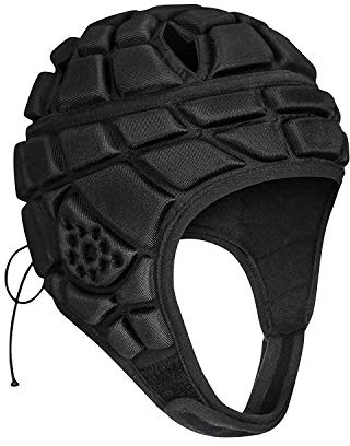 DGYAO Rugby Headguard, Scrum Cap Junior Kids Boys Protective Headgear, Padded Gear Helmet For Head Protection…