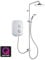 Mira Showers 1.1941.003 Elite SE Dual Pumped Electric Shower 9.8kW - White/Chrome