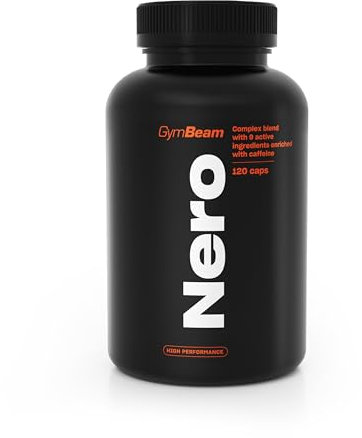 GymBeam Nero Komplexer Fatburner mit L-Carnitin, 120 caps