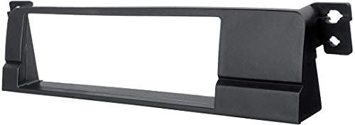 1 DIN para radio de coche estéreo de fascia panel placa de marco de CD DVD Dash cubierta de audio adaptador compatible con BMW Serie 3 E46 1999-2006