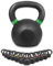 wuuhoo® Kettlebell Rocky, Kugelhantel 4kg - 32kg aus massivem Gusseisen mit Pulverbeschichtung, Gewicht aus Cast Iron, Schwunghantel für dein Krafttraining - Fitnessgerät für Zuhause 24 kg