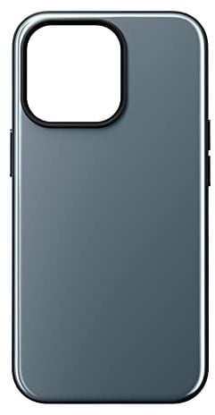 NOMAD Sport Case für iPhone 13 Pro | Hülle mit MagSafe und TPE-Bumper | NFC integriert für Digitale Visitenkarten | aus Polycarbonat | blau