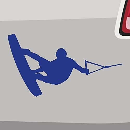 Wakeboarder Aufkleber -6 Größen 21 Farben- Wassersport Kitesurfen Sommer Surfen