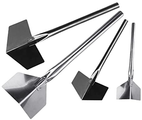 MagiDeal 4x Outils D'angle pour Cloisons Sèches Finition Couteaux à Mastic Truelle Grattoir Plâtre Ciment