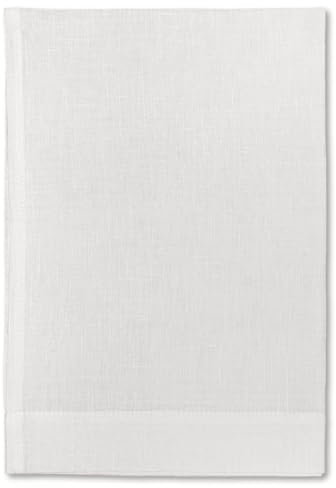 Cuore di lino - Handtuch aus Leinen, modern, optisches Weiß, 40 x 60 cm