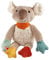 sigikid 43219 Kuscheltier Koala Patchwork Sweety, Yellow für Mädchen und Jungen von 0 bis 8 Jahren