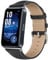 KoGiio Vintage Leder Armband für Huawei band 10 / Huawei band 9 / Huawei band 8, Herren Damen Ersatz Weich Uhrenarmbänder, Metallschnalle Atmungsaktiv Ersatzarmband