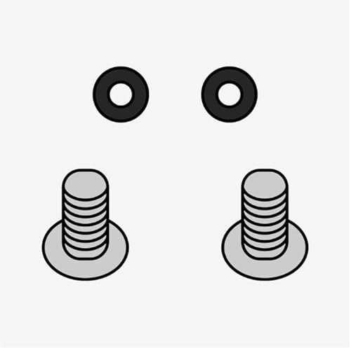 AIROH Visor Screws+Cover Kit Commander 2