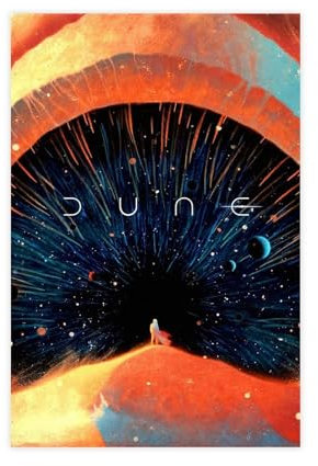 Dune – Filmposter auf Leinwand, Schlafzimmer, Dekoration, Sport, Landschaft, Büro, Raumdekoration, Geschenk, ungerahmt, 30 x 45 cm