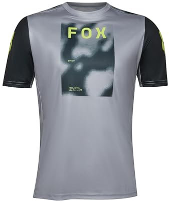 Fox MTB-Jersey Kurzarm Ranger Grau Gr. L