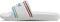 hummel Unisex Pool RT Slide Sandal, White/Multicolor, 44 EU