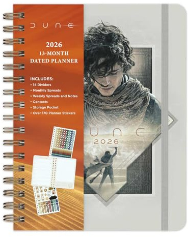 2026 Dune 13-Month Weekly Planner