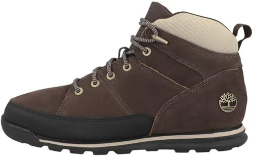 Timberland Herren Schnürboots Euro Rock Mid Hiker Dunkelbraun 44,5