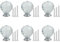 FKKFSS Crystal Ball Cabinet Knobs丨6PCS Pull Handle with Screws, Easy Installation Ball Glass Door Knob, Decorative Furniture Cabinet Drawer Dresser Wardrobe Cupboard Small Door (30mm)