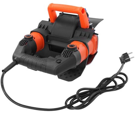 fennnds - Cepilladora de pared eléctrica (5200 W, lijadora de pared automática, cepilladora completa - Fresa para hormigón - Fresa de pared - Ajuste de profundidad de 45 a 72 mm - Para cortar en