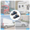 BOXOB 2pcs Battery Disconnect Switch, Kill Switches Master with 4 Spacers for Car Truck RV Vehicles, 12V/24V Shut Off Switch Electrical for Battery Isolation, Cut Off, and Theft Prevention