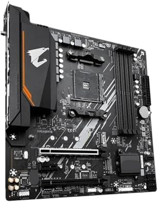 Compatible con GIGABYTE B550M AM4 Micro-ATX DDR4 | Ryzen 3000/4000/5000, PCIe 4.0, doble M.2, LAN de 2,5Gb, USB-C trasero.