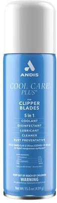Andis Cortapelos - Enfriador de cuchillas en spray 5 en 1