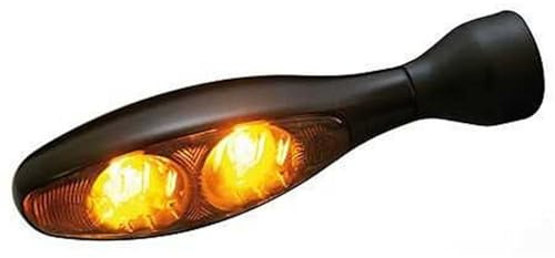 Kellermann Blinker Micro 1000,Dark, LED, schwarz, getöntes Glas
