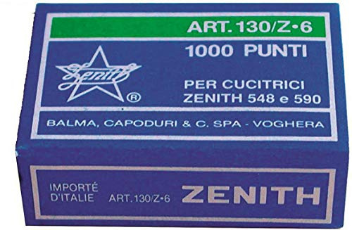 Zenith 129252 Universal Heftklammern, 1000 Stück