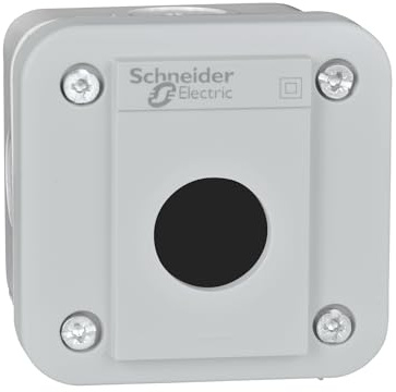 Schneider Electric XALE Steuerstation Leergehäuse, 1 x Ø 22mm, Hellgrau, ABS, Packung a 5 Stück