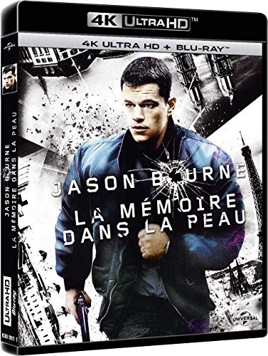 Jason bourne 1 : la mémoire dans la peau 4k ultra hd