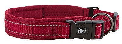 Hurtta Gepolstertes Hundehalsband, Lingon, 25,4–35,6 cm