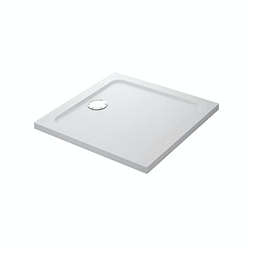 Mira 1.1697.010.AS Flight Safe Shower Tray, White, 800 x 800 mm