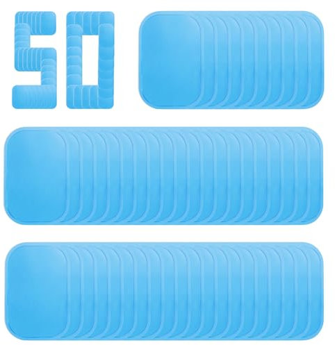 UYGHHK 50 Stück/25 Pack Gel-Pads für Bauchmuskel-Stimulator AB Trainer Ersatz Gel-Schicht für EMS AB Stimulator Gel-Pad für alle Bauchgürtel, Muskelstimulator, Bauch-Toner