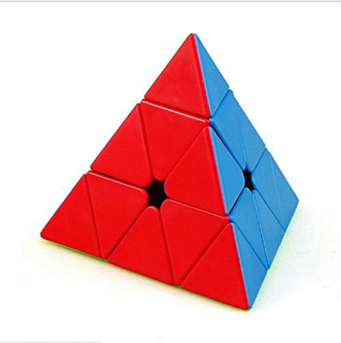 Gobus MoYu MoFang JiaoShi Cubing Classroom 3x3 Pyraminx Pyramid Magic Cube Dreieck Geschwindigkeit Puzzle Cube Smooth Turning Puzzle Cube (Stickerless)