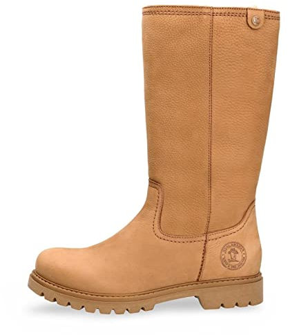 Panama Jack Bambina, Botas Altas hasta la Rodilla Mujer, marrón Claro, 40 EU