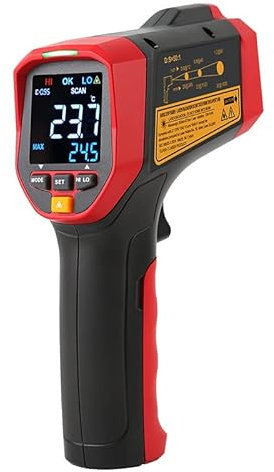 UNI-T UT303C+ Termómetro Infrarojo, 30:1 Proporción con Anillo Láser, -32° C-1300° C/-25.6° F-2372° F