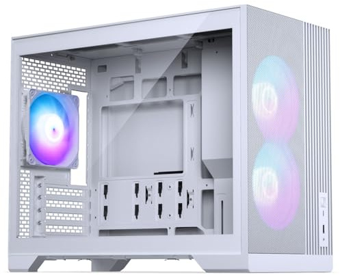 PHANTEKS XT M3 Micro-ATX Case, includes 3x 120mm Fans - White