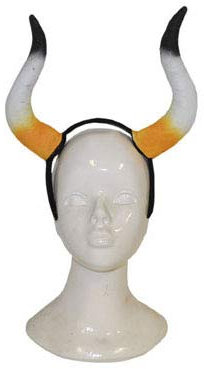 Lot de 6 - Serre-tête Cornes de Taureau