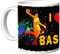 Mr. Gadgets - Tasse Décorée Sport Basket Divers Modèles I Love Basket (Multicolor)